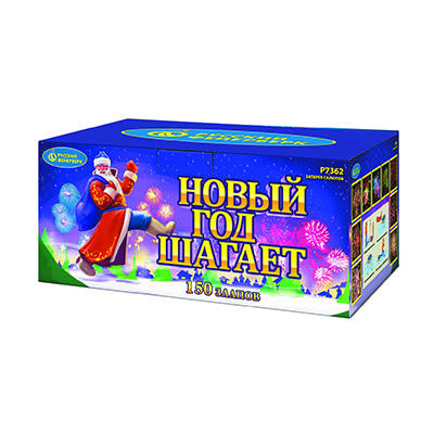 Новый Год шагает